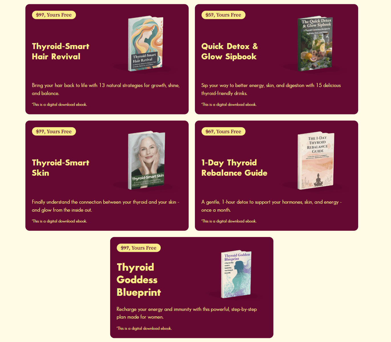 Thyrafemme Balance Bonuses